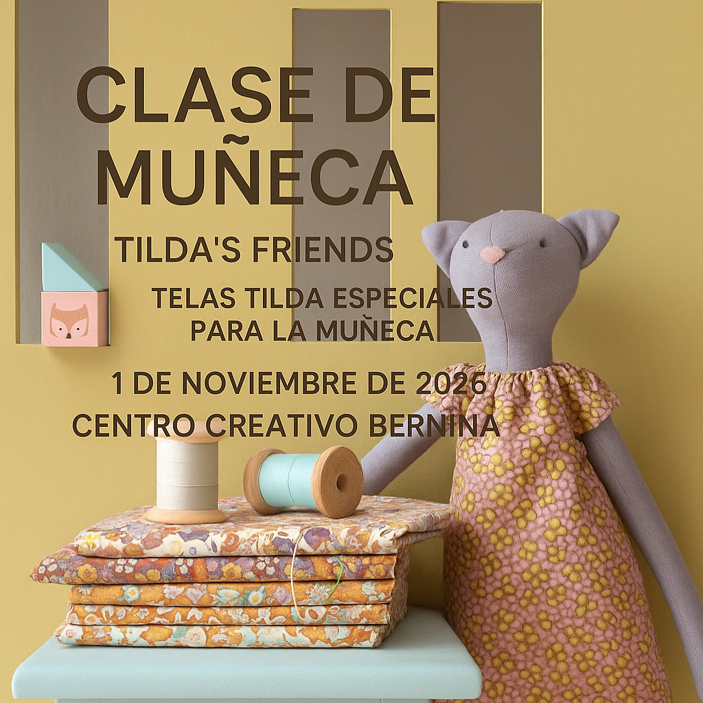 Taller-Clase de Muñeca "Tilda's Friends"