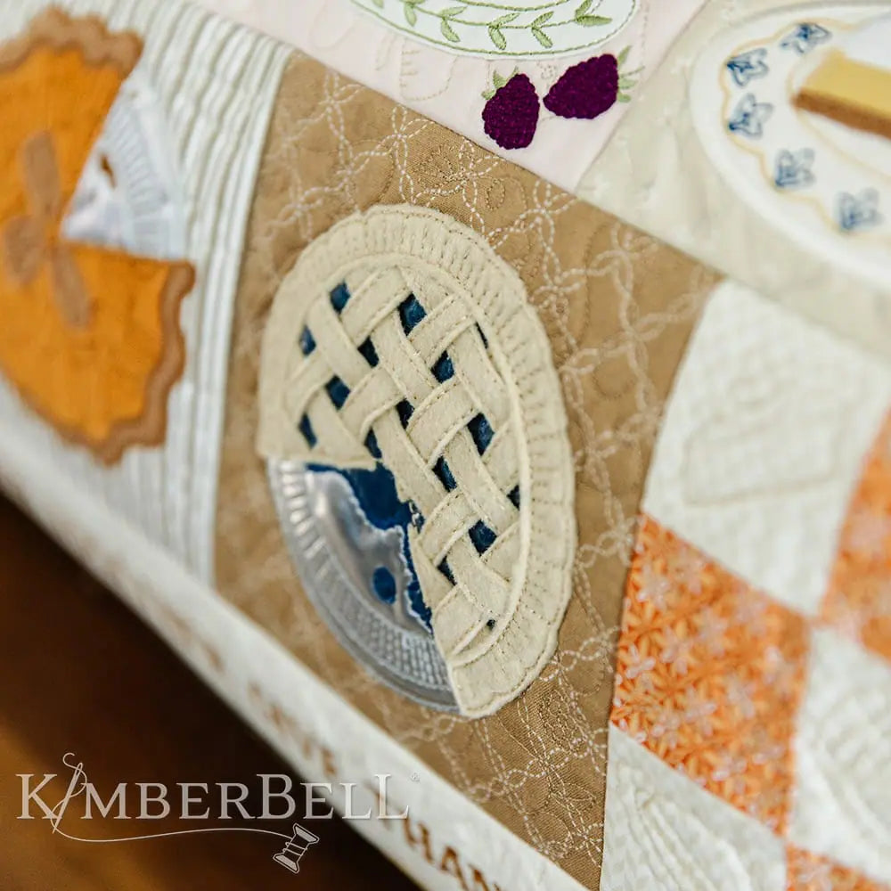 Kimberbell Sweet as Pie Bench Pillow-Embellishment Kit-Kit de adornos para el cojín
