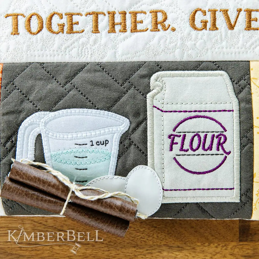 Kimberbell Sweet as Pie Bench Pillow-Embellishment Kit-Kit de adornos para el cojín