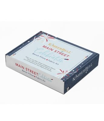 Kimberbell Main Street Celebration Bench Pillow-Fabric Kit (Kit de Telas)