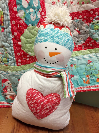 Tela Benartex Panel Hearty the Snowman