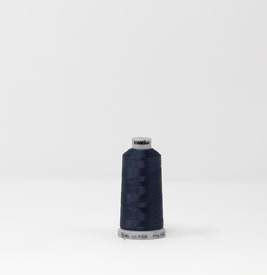 1506 SPOOL DEEP STEEL BLUE-POLYNEON DE MADEIRA #40 (1,100 YARDAS)