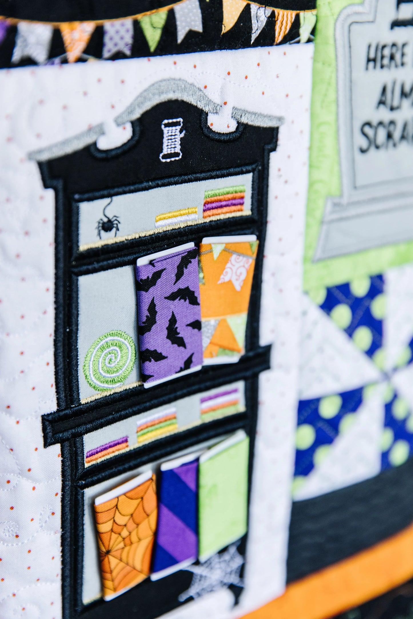 Kimberbell Candy Corn Quilt Shoppe-Quilt Fabric Kit (Kit de Telas)