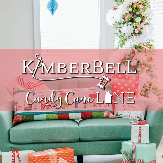 Kimberbell Candy Cane Lane Bench Pillow Embellishment Kit