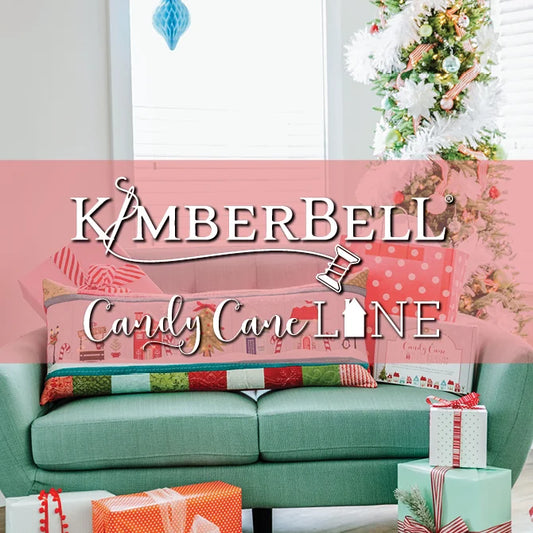 Kimberbell Candy Cane Lane Bench Pillow Embellishment Kit