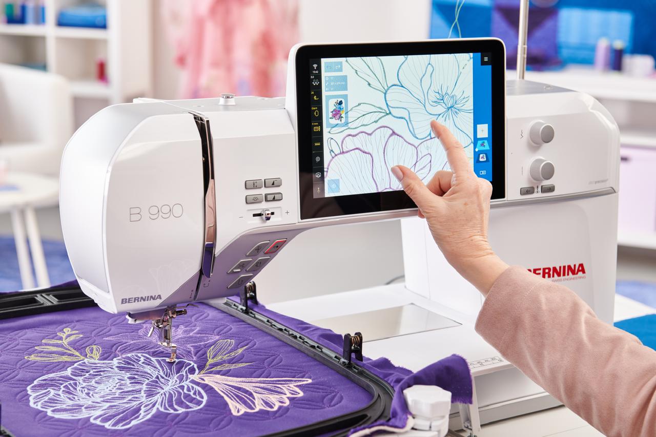 BERNINA 990 (Tiempo de entrega: 16 semanas)