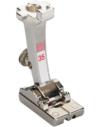 Pie prensatelas BERNINA para Zipper Invisible #35