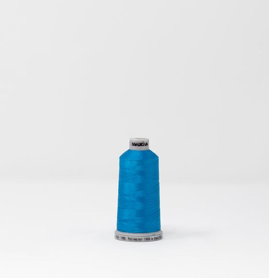 1895 SPOOL TEAL BLUE-POLYNEON DE MADEIRA #40 (1,100 YARDAS)