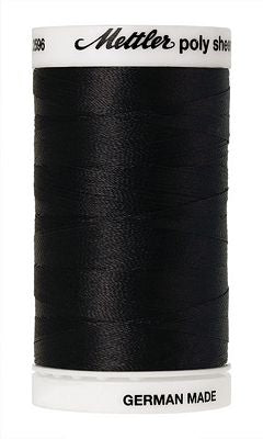 POLY SHEEN® 100% poliéster trilobal (800 metros) Color 0020 Black