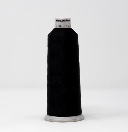 1800 EMERALD BLACK-POLYNEON DE MADEIRA #40 (5,500 yardas)