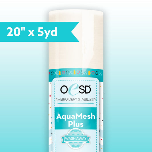Estabilizador OESD AquaMesh Plus-Wash Away-20”x5 yardas