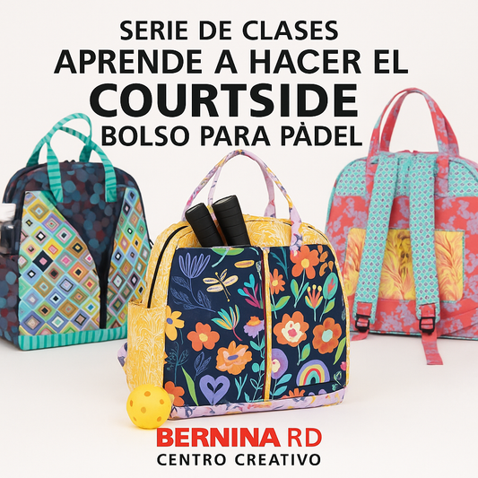 Taller-Aprende a hacer el Bolso para Pádel Courtside-Intensivo