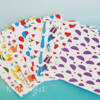 Kimberbell Tarjetas Bordadas-Watercolor Wishes (Archivos de Bordar)