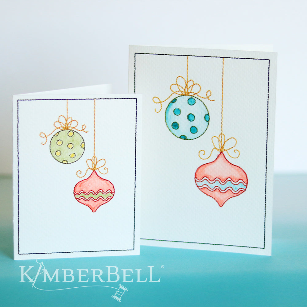Kimberbell Tarjetas Bordadas-Watercolor Wishes (Archivos de Bordar)
