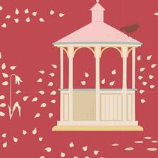 Tela Tilda (Windy Days) Windy Walk Dusty Red