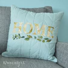 Kimberblanks-Quilted Pillow Blank-Mist Linenr-18x18" (Forro para cojín cuadrado)