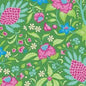 Tela Tilda (Bloomsville) Flowertangle Green