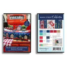 Kimberbell Main Street Celebration Bench Pillow (Archivos de Bordado)