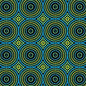 Tela Benartex (Geo Pop by Christa Watson) Mosaic Dots Blue/Green-Color 55, Style 03426