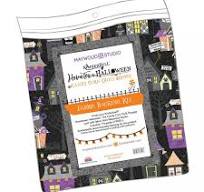 Maywood Studio KimberBell Candy Corn Quilt Shoppe-Fabric Backing Kit-Tela